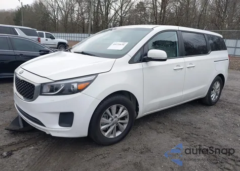 2017 Kia Sedona Lx from USA, damaged, VIN KNDMB5C10H6221040